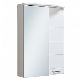 Шкаф зеркальный Runo Стандарт Кипарис 50 см