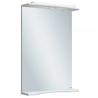 Шкаф зеркальный Runo Стандарт Ксения 50 см