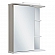 Шкаф зеркальный Runo Стандарт Магнолия 50 см