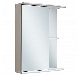 Шкаф зеркальный Runo Стандарт Николь 55 см