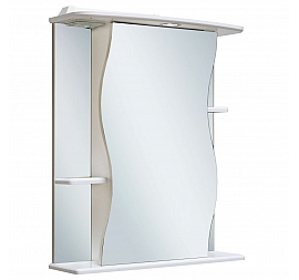 Шкаф зеркальный Runo Стандарт Лилия 60 см