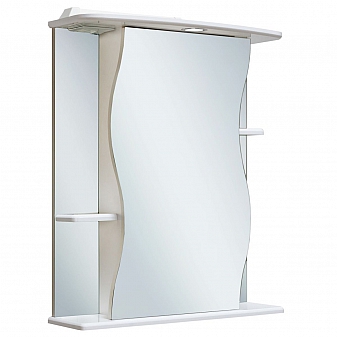 Шкаф зеркальный Runo Стандарт Лилия 60 см