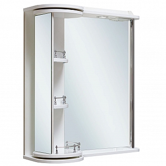 Шкаф зеркальный Runo Стандарт Секрет 65 см