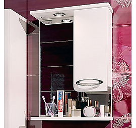 Шкаф зеркальный Санта Афины 60 см правый