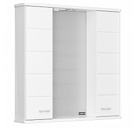 Шкаф зеркальный Санта Омега 107005 75 см