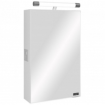 Шкаф зеркальный Санта Стандарт 113015 50 см с подсветкой