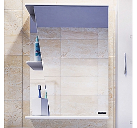 Шкаф зеркальный Санта Стандарт Акцент 50 см правый