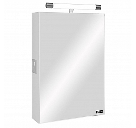 Шкаф зеркальный Санта Стандарт 113016 55 см с подсветкой