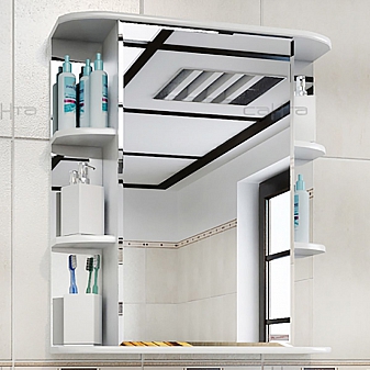 Шкаф зеркальный Санта Стандарт Герда 101020 55 см