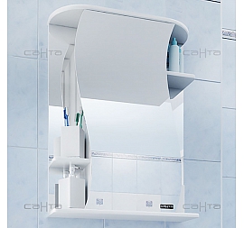 Шкаф зеркальный Санта Стандарт Лира 101052 55 см