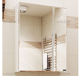 Шкаф зеркальный Санта Стандарт 113004 60 см