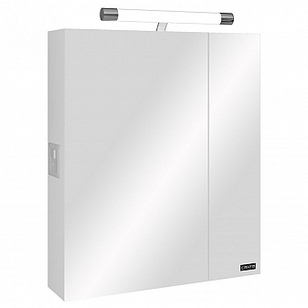 Шкаф зеркальный Санта Стандарт 113005 60 см с подсветкой