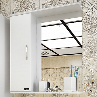 Шкаф зеркальный Санта Стандарт Прима 101112 60 см универсальное