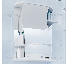 Шкаф зеркальный Санта Стандарт Лира 101064 60 см