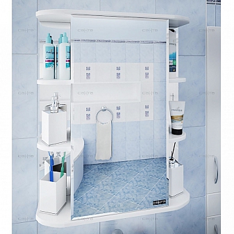 Шкаф зеркальный Санта Стандарт Герда 101044 65 см