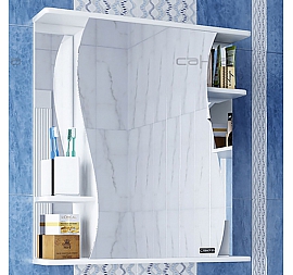 Шкаф зеркальный Санта Стандарт Лира 101067 65 см