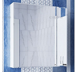 Шкаф зеркальный Санта Стандарт 113008 70 см