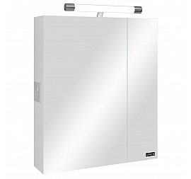 Шкаф зеркальный Санта Стандарт 113009 70 см с подсветкой
