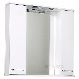 Шкаф зеркальный Санта Стандарт Прима 75 см