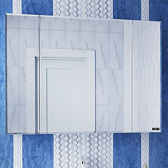 Шкаф зеркальный Санта Стандарт 113012 100 см