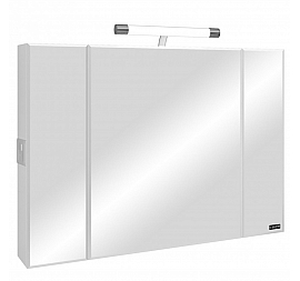 Шкаф зеркальный Санта Стандарт 113013 100 см с подсветкой