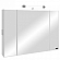 Шкаф зеркальный Санта Стандарт 113013 100 см с подсветкой