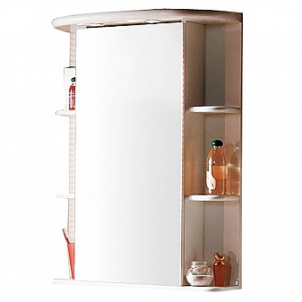 Шкаф зеркальный Акватон Кристалл 1A000102KS01R 65 см правый