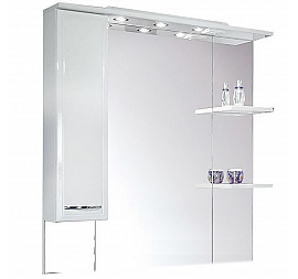 Шкаф зеркальный Акватон Эмили 1A008602EM01L 105 см левый