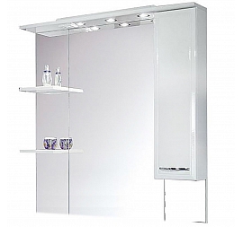 Шкаф зеркальный Акватон Эмили 1A008602EM01R 105 см правый