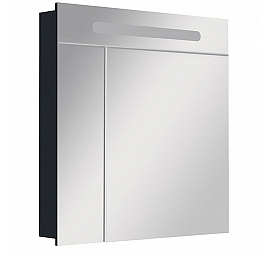 Шкаф зеркальный Roca Victoria Nord Black Edition ZRU9000100 80 см