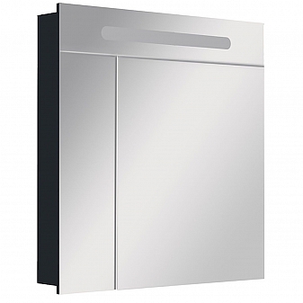 Шкаф зеркальный Roca Victoria Nord Black Edition ZRU9000100 80 см