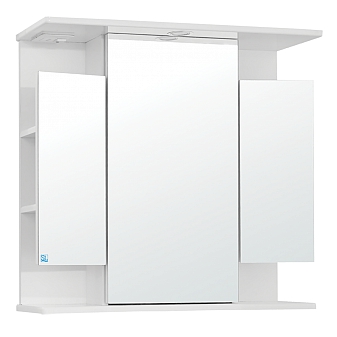 Шкаф зеркальный Style Line Эко Стандарт Валенсия 75 см