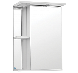 Шкаф зеркальный Style Line Эко Стандарт Николь 50 см с подсветкой