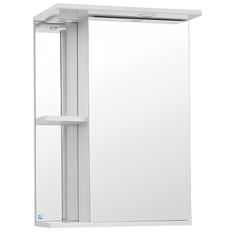 Шкаф зеркальный Style Line Эко Стандарт Николь 50 см с подсветкой