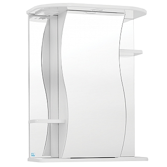 Шкаф зеркальный Style Line Эко Стандарт Лилия 65 см с подсветкой