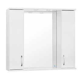 Шкаф зеркальный Style Line Эко Стандарт Панда 100 см с подсветкой