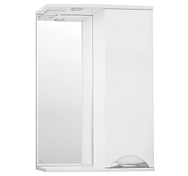 Шкаф зеркальный Style Line Жасмин 55 см с подсветкой