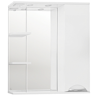 Шкаф зеркальный Style Line Жасмин 75 см с подсветкой