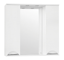 Шкаф зеркальный Style Line Жасмин 90 см с подсветкой