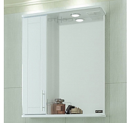 Шкаф зеркальный Санта Дублин 123001 60 см левый