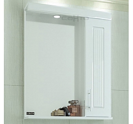 Шкаф зеркальный Санта Сиэтл 122002 60 см правый