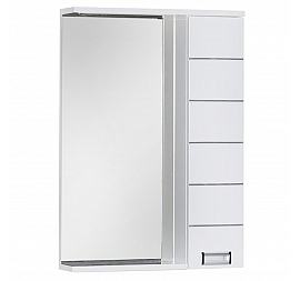 Шкаф зеркальный Aquanet Доминика 60 см белый