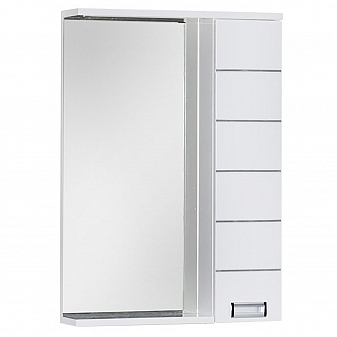 Шкаф зеркальный Aquanet Доминика 60 см белый