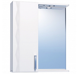 Шкаф зеркальный Vigo Atlantic 1 60 см левый без подсветки