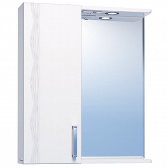 Шкаф зеркальный Vigo Atlantic 1 60 см левый без подсветки