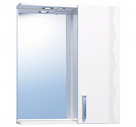 Шкаф зеркальный Vigo Atlantic 1 60 см правый без подсветки