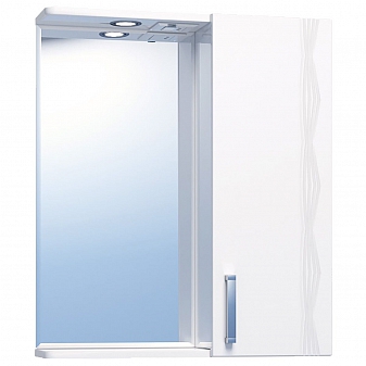 Шкаф зеркальный Vigo Atlantic 1 60 см правый без подсветки