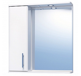 Шкаф зеркальный Vigo Vito 65 см левый