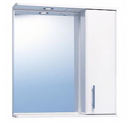 Шкаф зеркальный Vigo Vito 65 см правый