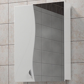 Шкаф зеркальный Vigo Faina 50 см без подсветки